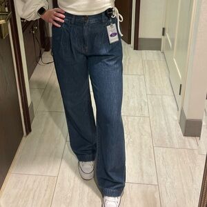 Madewell Baggy Straight Jeans